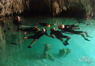 Rio Secreto Plus Tour: Underground River, Jungle Biking, Rappelling, Lunch & More image 5