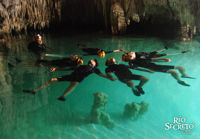 Rio Secreto Plus Tour: Underground River, Jungle Biking, Rappelling, Lunch & More image 5