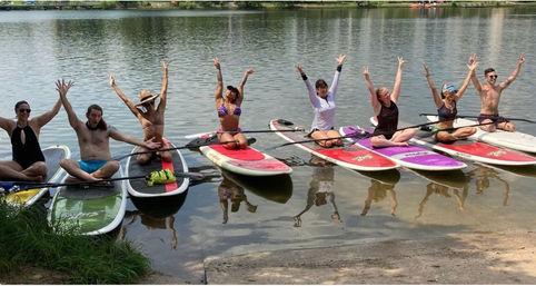 Paddle-Board & Kayak BYOB Live DJ Party on Lady Bird Lake's Party Island image 7