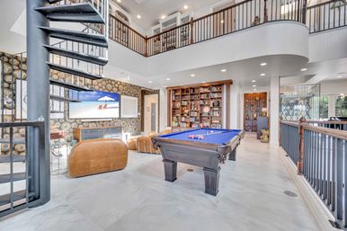 The Modern Castle: Luxury 8-BR Estate with Pool & Rooftop Lounge for Groups image 141