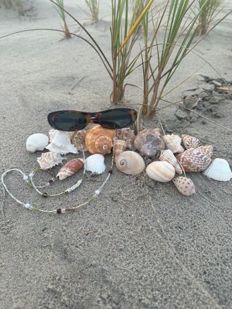 Personalized Party Accessories: Custom Beaded Sunglass Attachments for Bachelorettes image 8