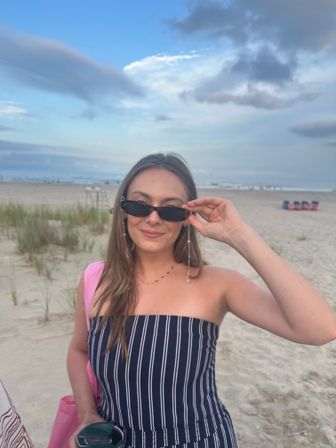 Personalized Party Accessories: Custom Beaded Sunglass Attachments for Bachelorettes image 5