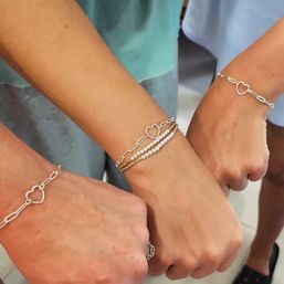 Custom Private Permanent Jewelry Party with 14K Gold and Sterling Silver at Terra Handcrafted Jewelry image 3
