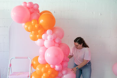 Custom Insta-worthy Decor Package: Backdrop, Bedroom Suite, Balloon Garland, Welcome Treats, Grocery Delivery and More image 13