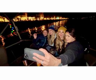 Nights of Lights Private Boat Trip For Up To 15 People image 2