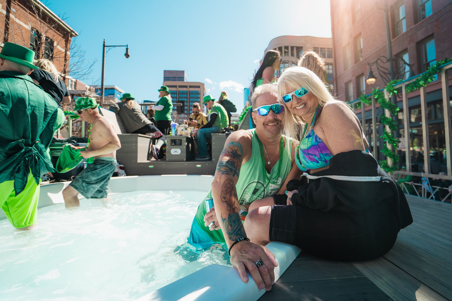 Party Tub Social Denver: The Ultimate 16-Person Portable Hot Tub Party image 1