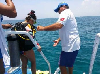 Scuba Diving Lesson and 1-2 Tank Dive at Cancun's Underwater Museum of Art (MUSA) image 1