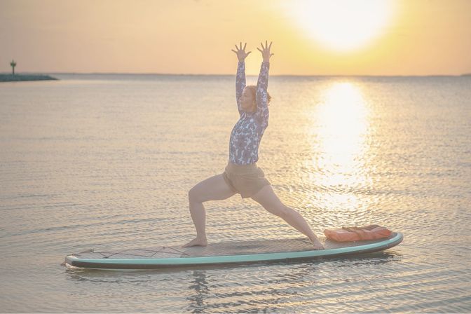 Seas the Flow: SUP Yoga Adventure image 1