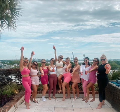 Bad Girls Yoga: Savannah’s Namaste then Rosè Class, Yoga Mat, Rosé & Aromatherapy Included! image 7