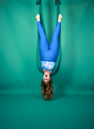 Aerial Yoga BYOB Weightless Fitness Party (Beginner-Friendly) image 3