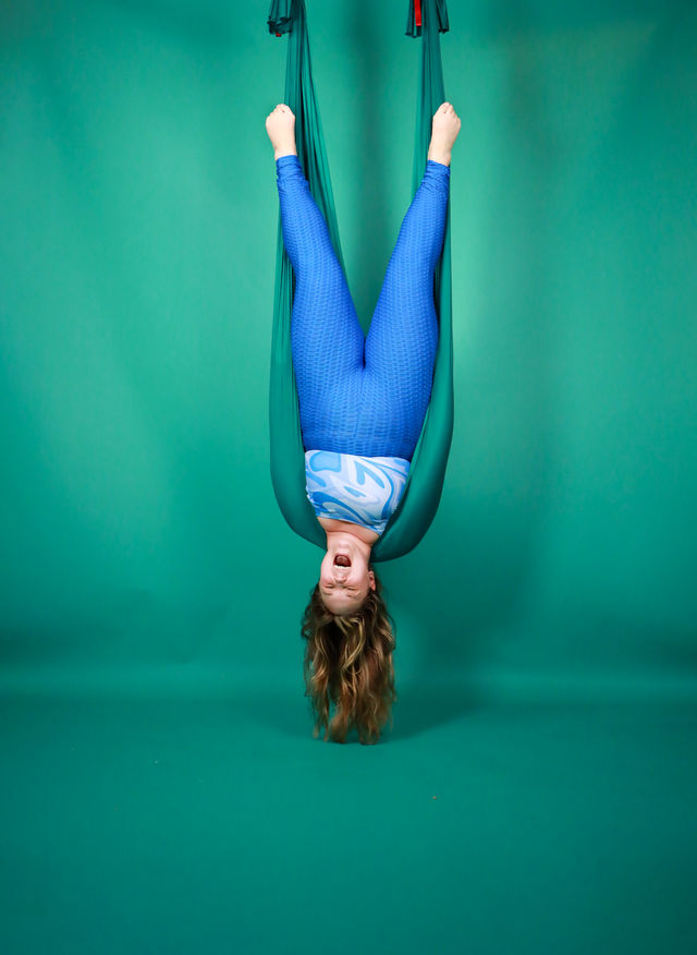 Aerial Yoga BYOB Weightless Fitness Party (Beginner-Friendly) image 3