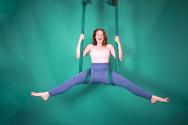 Aerial Yoga BYOB Weightless Fitness Party (Beginner-Friendly) image 2