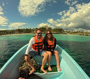 Tulum Private Boat Tour & Turtle Snorkeling Experience image 6
