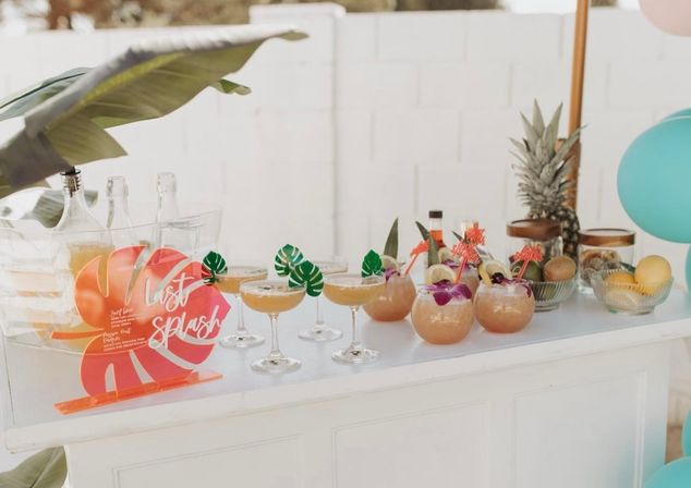 Cutest Themed BYOB Cocktails & Private Bartender: Your Pool Party Hype Woman image 8