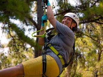 Treetop Thrills and Zero Regrets: Zipline at Geronimo Adventure Park! image 9