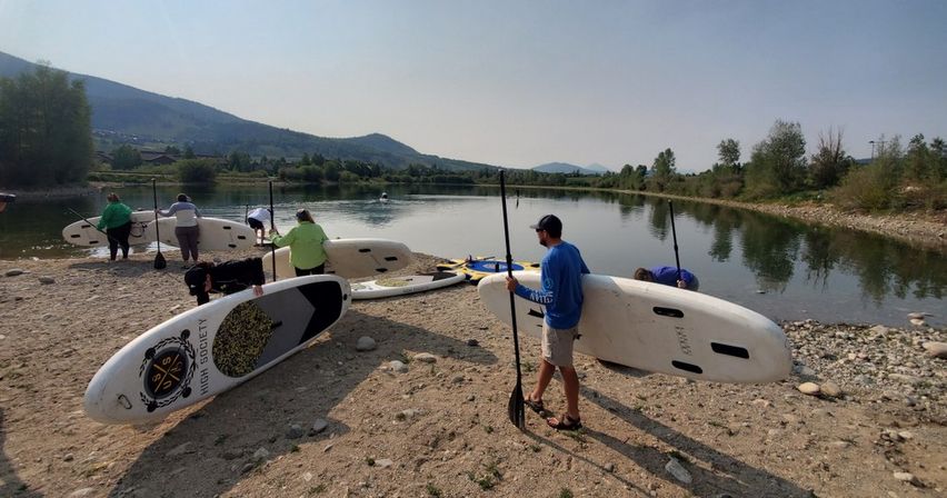 Island Hopping Lake Dillon Trip: Paddleboard image 3