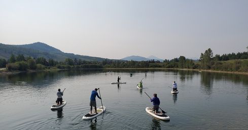 Island Hopping Lake Dillon Trip: Paddleboard image 1
