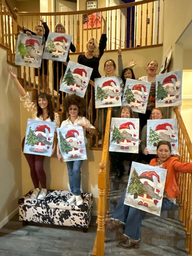 Custom Paint Party with Holiday Theme Option image 3