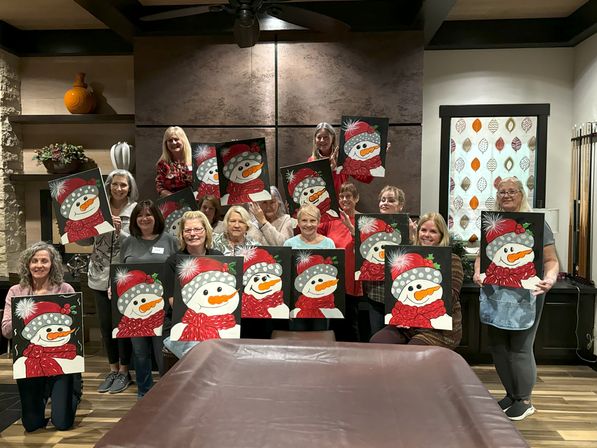 Custom Paint Party with Holiday Theme Option image 8