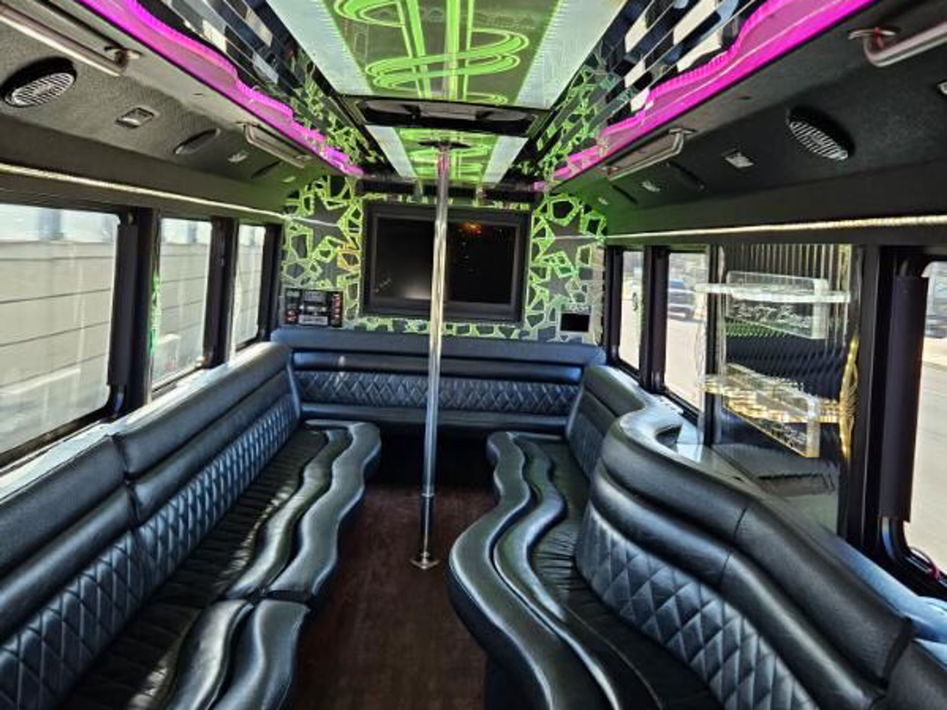 VIP 24-Passenger Party Bus Transportation Service (BYOB) image 2