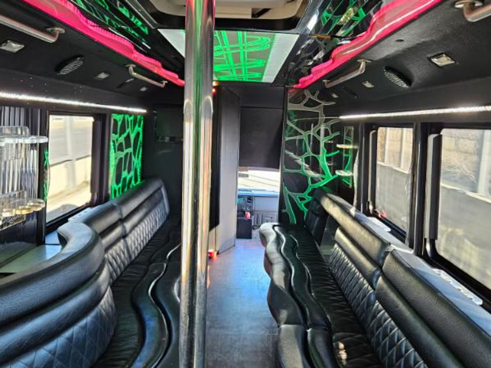 VIP 24-Passenger Party Bus Transportation Service (BYOB) image 1