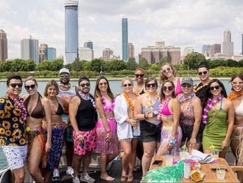 Huge Tiki Party Boat with Bar Package Included (Minimum of 40 Guests) image 5
