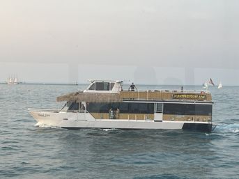 Huge Tiki Party Boat with Bar Package Included (Minimum of 40 Guests) image 7