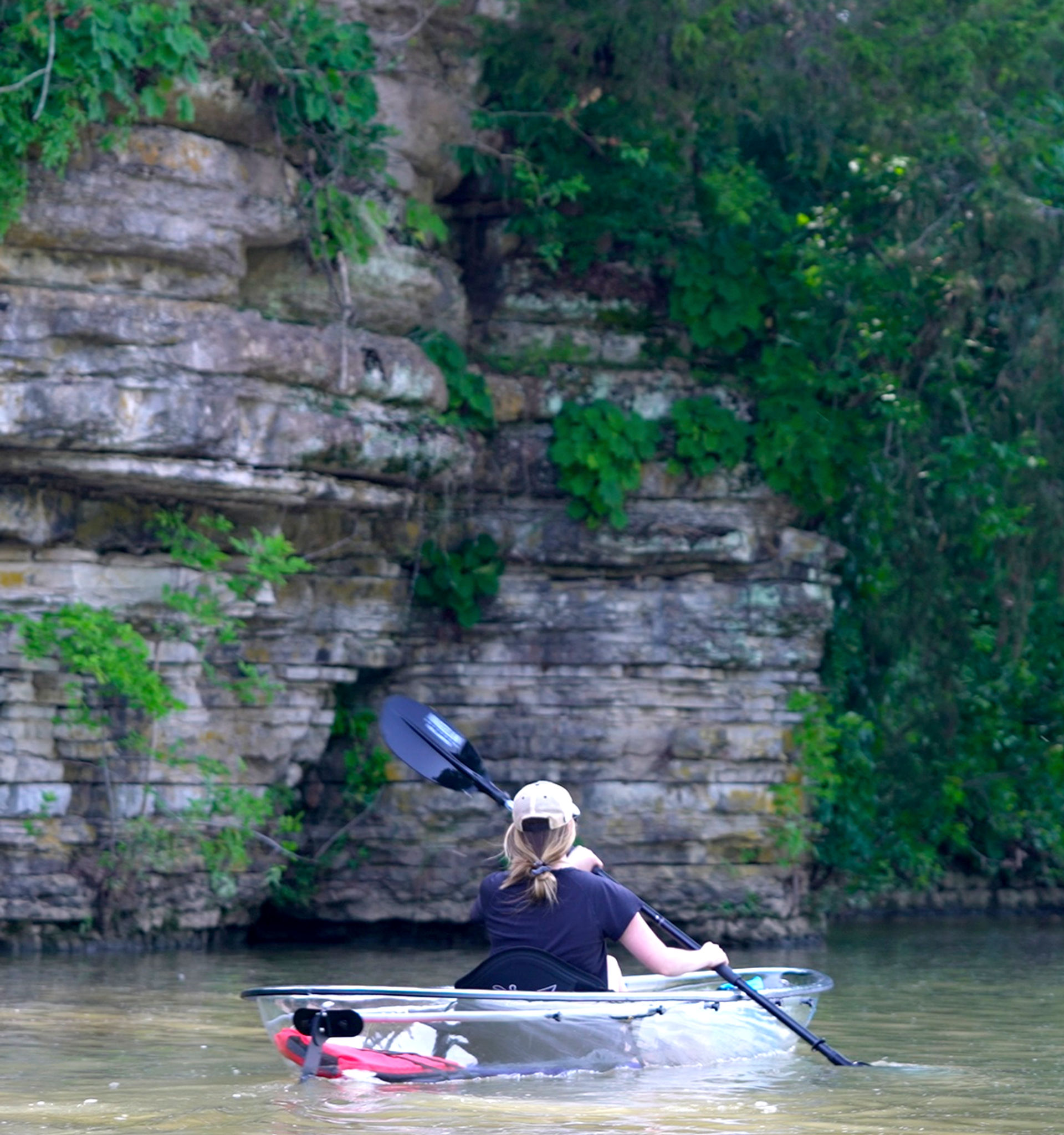 Insta-Worthy See-Through Kayak Tour of Old Hickory Lake image 1