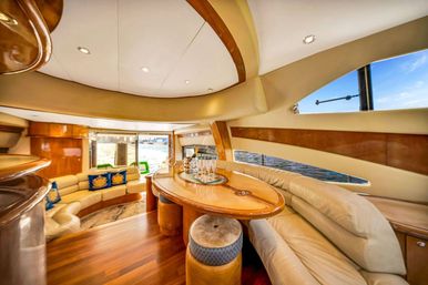 Miami Yacht Rental Great for Bachelors: 67ft Aicon Green Hulk Charter image 7