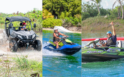 Jet Ski, Buggy & Aqua Kart Experience with Water Park Access image