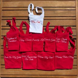 Custom Embroidered Bachelorette Merch & Gifts image 8