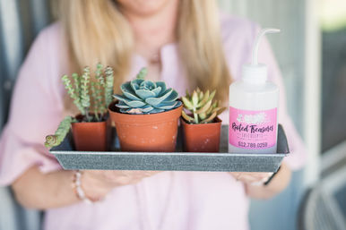 DIY Planting Bar at Rooted Treasure Succulents image 1