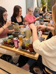 DIY Planting Bar at Rooted Treasure Succulents image 16