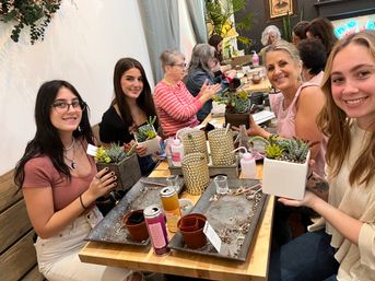 DIY Planting Bar at Rooted Treasure Succulents image 3