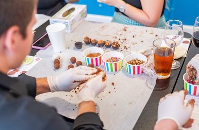 Boozy Chocolate Truffle Class at Sweet Pete's Candy image
