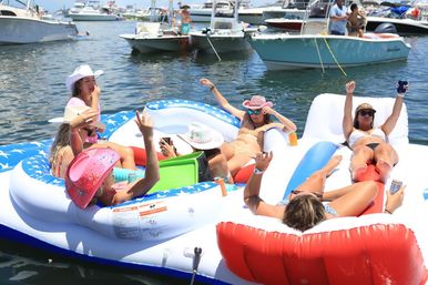 BYOB Pontoon Party Boat to Crab Island  image 2