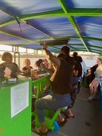 Private Paddle Pub Party Boat: BYOB Cycle Cruise (Daytona Beach) image 13