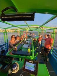 Private Paddle Pub Party Boat: BYOB Cycle Cruise (Daytona Beach) image 5