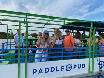 Private Paddle Pub Party Boat: BYOB Cycle Cruise (Daytona Beach) image 25