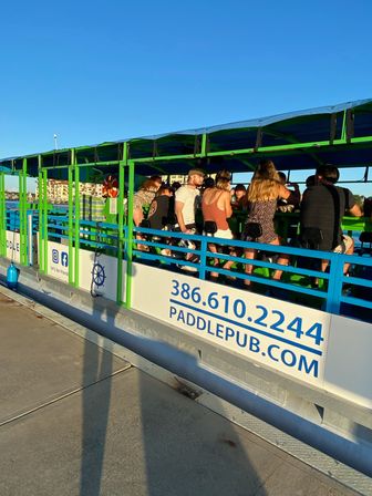 Private Paddle Pub Party Boat: BYOB Cycle Cruise (Daytona Beach) image 18