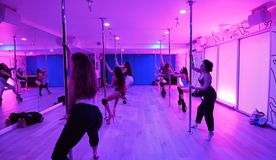 Thumbnail image for Private Group Pole Dancing Class at soFly Social ATX (Beginner-Friendly)