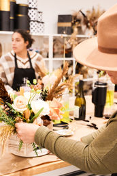 Private Flower Arranging Class at Your Place or In-Store (BYOB) image 17