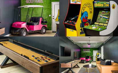 Golf Haus Denver: Features Private Hot Tub, Mini-Golf Course & Arcade Games image 30