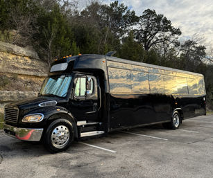 25 Passenger Executive Party Bus with Bathroom image