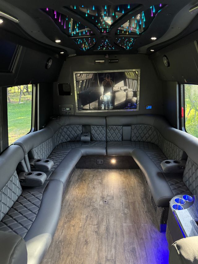 25 Passenger Executive Party Bus with Bathroom image 4