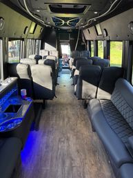 25 Passenger Executive Party Bus with Bathroom image 10