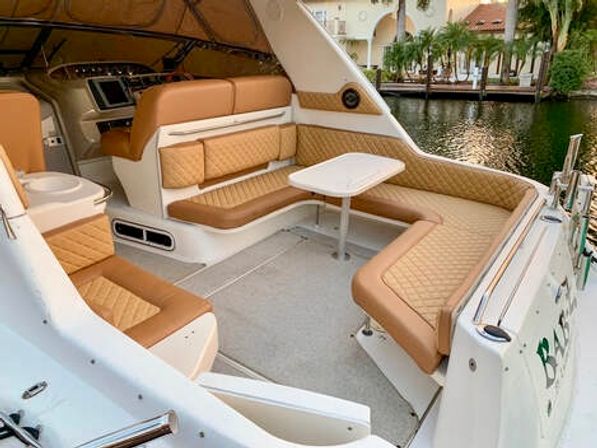 Luxury BYOB Party Yacht Charter with Suntanning Deck, Lily Pads, Sand Bars and More image 3