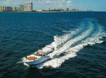 Luxury BYOB Party Yacht Charter with Suntanning Deck, Lily Pads, Sand Bars and More image 11