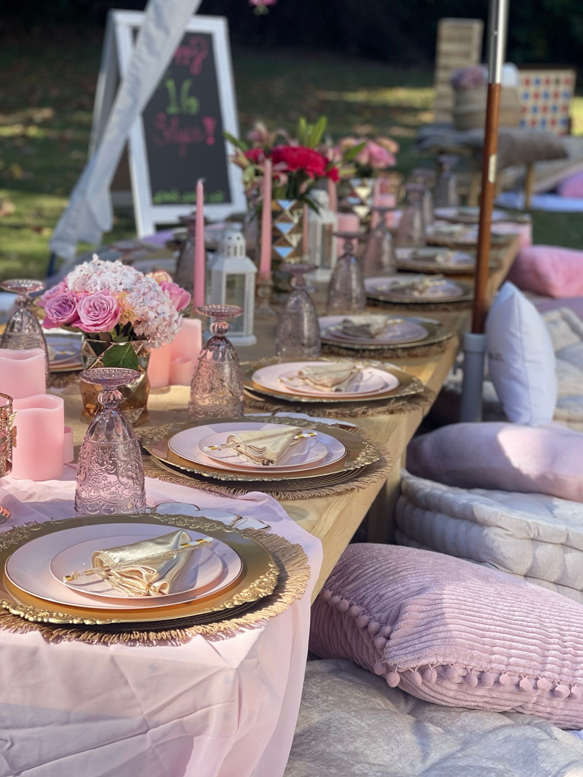 Luxury Picnic Baby Shower - Blushing Bungalow