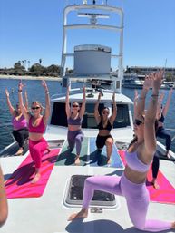Namaste Afloat: Private Yoga Cruise on Mission Bay image 6